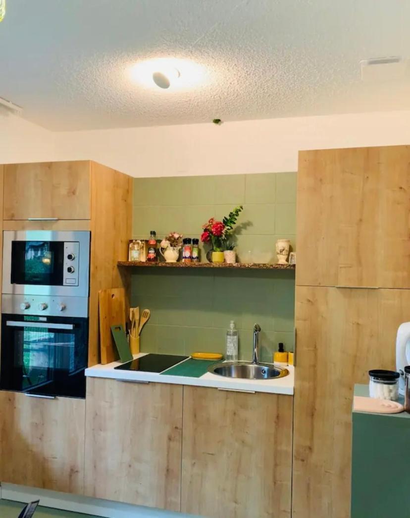 La Suite Unique - Le Jardin Sur Les Pyrenees- Vue Panoramique Montagne -Jardin Cloture Prive De 100M2-Parking-Linge De Lit Et Serviettes Compris- Bielle Exterior foto