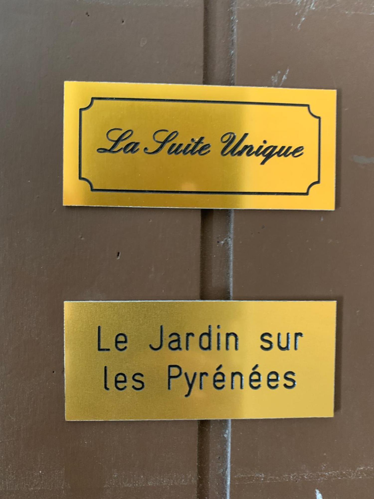 La Suite Unique - Le Jardin Sur Les Pyrenees- Vue Panoramique Montagne -Jardin Cloture Prive De 100M2-Parking-Linge De Lit Et Serviettes Compris- Bielle Exterior foto