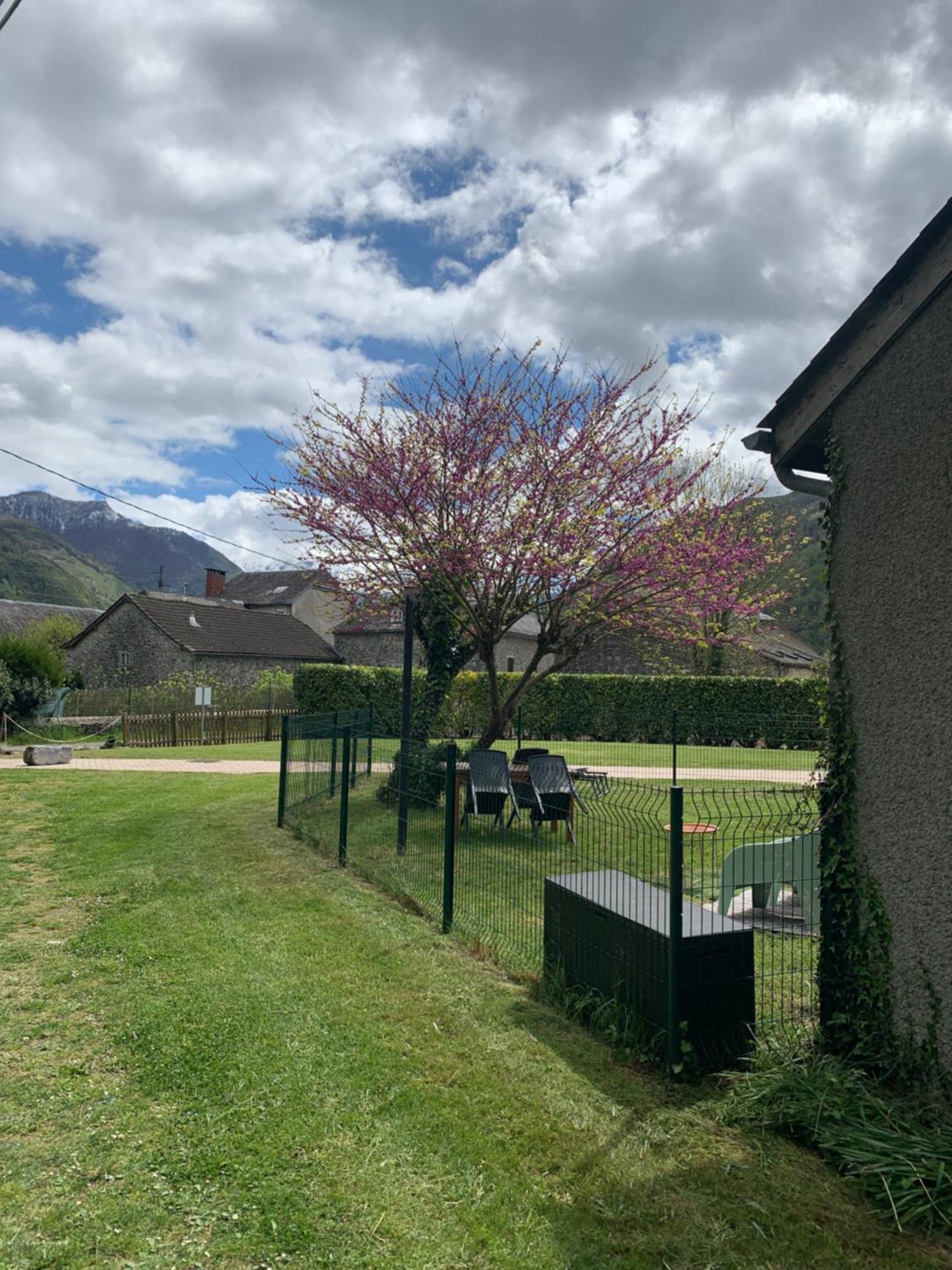 La Suite Unique - Le Jardin Sur Les Pyrenees- Vue Panoramique Montagne -Jardin Cloture Prive De 100M2-Parking-Linge De Lit Et Serviettes Compris- Bielle Exterior foto
